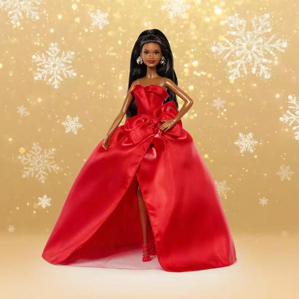 Barbie® Signature 2026 Holiday African American Holiday Doll