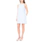 Womens MSK Sleeveless Stripe Linen Shift Dress - image 3