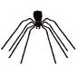 Evergreen 12ft. Black Spider Halloween Decor - image 1