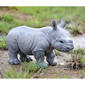 Hi-Line Gift Baby Rhino Garden Statue - image 4