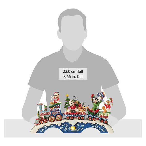 Jim Shore Disney Traditions Mickey & Friends Christmas Figure
