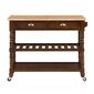 Convenience Concepts 3-Tier Butcher Block Kitchen Cart - image 4