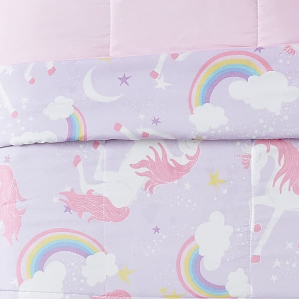 My World Rainbow Unicorn Comforter Set