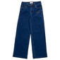 Girls (7-14) YMI(R) Girl Rhinestone Heart Wide Leg Jeans - image 1