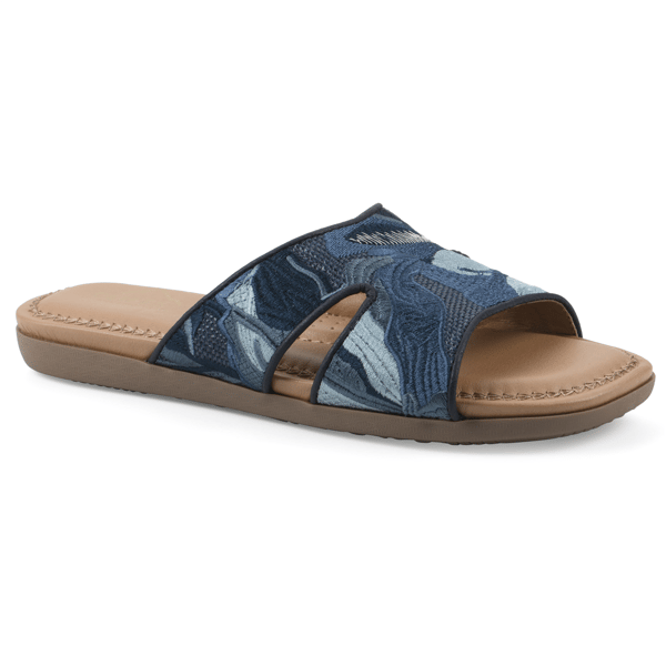 Womens Cliffs by White Mountain Frankly Slide Sandals - image 