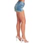 Juniors YMI&#174; Destructed Fray Festival Denim Short Shorts - image 3