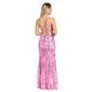 Juniors Morgan & Co. Sequin Contrast Sequin Lace-Up Sheath Dress - image 2