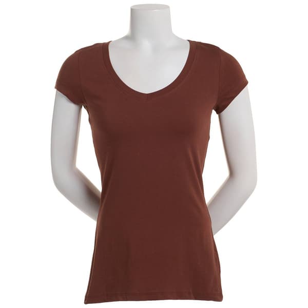 Juniors Aveto Essential V-Neck Tee - image 