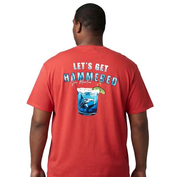 Mens Big & Tall Joe Marlin Graphic Tee - Drunken Watermelon