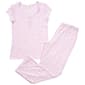 Womens Laura Ashley&#40;R&#41; Short Sleeve Confetti Ditsy Pajama Set - image 1