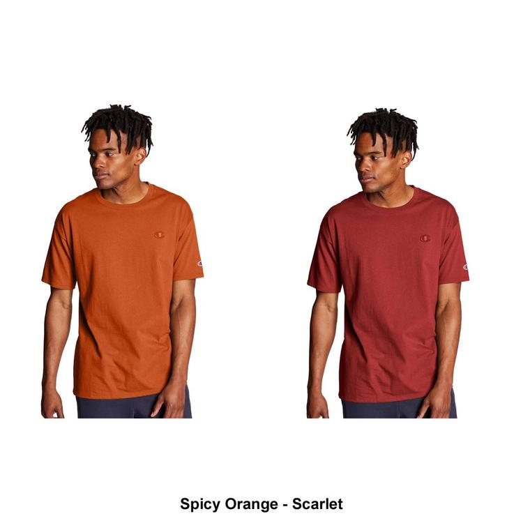 Mens Champion Classic Jersey Cotton Tee