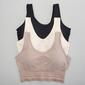 Plus Size Nautica 3pk. Comfort Longline Bras NT8487-3PKJ1 - image 1