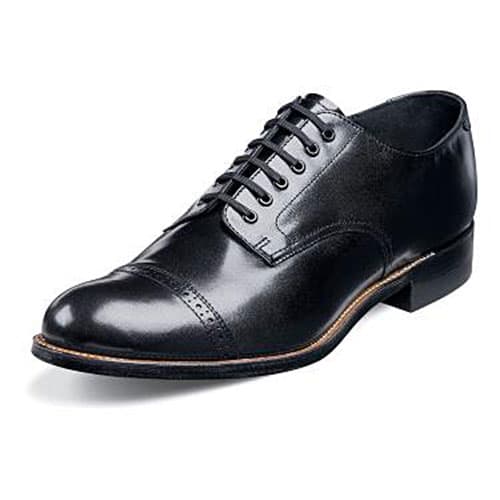 Mens Stacy Adams Madison Cap Toe Oxfords - Black - image 