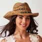 Womens Bead Trim Cowboy Hat - image 2