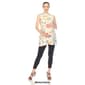 Womens White Mark Maternity Floral Sleeveless Tunic Top - image 7