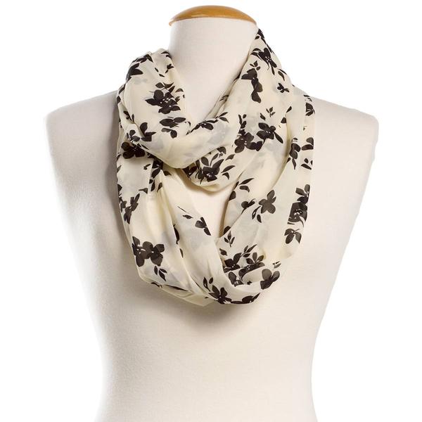 Womens Renshun Floral Loop Scarf - image 