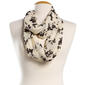 Womens Renshun Floral Loop Scarf - image 1