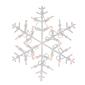 Northlight Seasonal Lighted Snowflake Window Decor - image 1