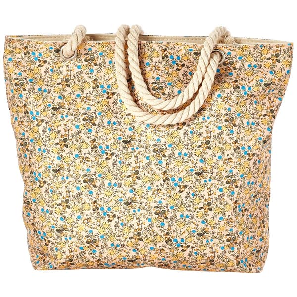 Renshun Yellow Floral Tote