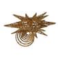 Kurt Adler 16.5in Gold Glitter Wire 3D Star Treetop - image 4