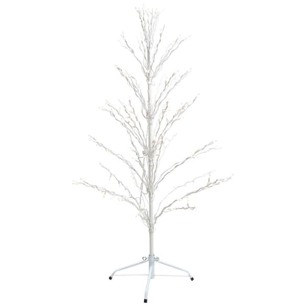 Northlight Seasonal 4ft. Lighted Christmas Cascade Twig Tree