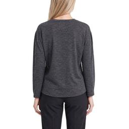 Womens NY Collection Long Sleeve Pearl Embellished Blouse