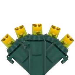 Northlight Seasonal 100ct. LED Green Wire Yellow Christmas Lights