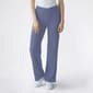 Juniors No Comment Crossover Ribbed Wide Leg Lounge Pants - image 1