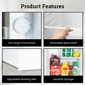 Igloo 1.6 cu. ft. Single Door Refrigerator with Freezer - image 3
