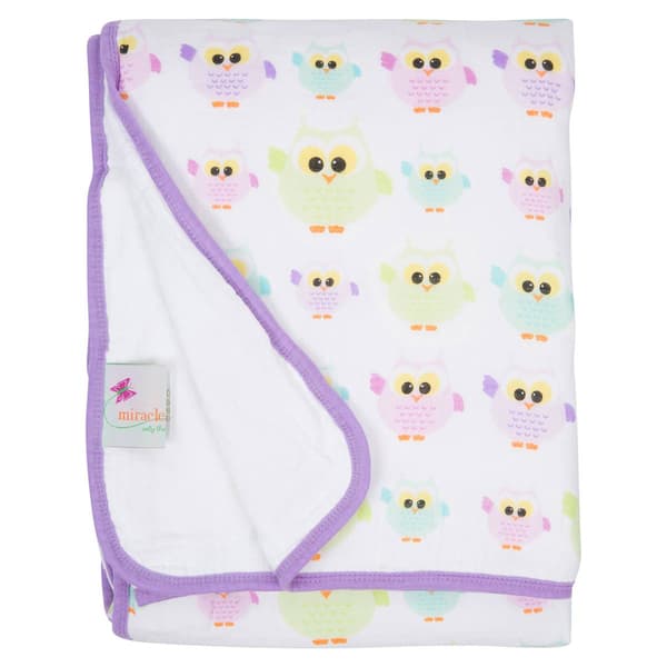 MiracleWare&#40;R&#41; Owls Serenity Blanket - image 