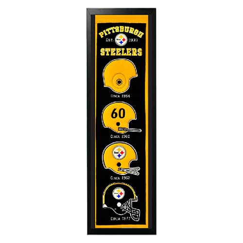 Encore Select Pittsburgh Steelers Logo History Frame - 14x37 - image 