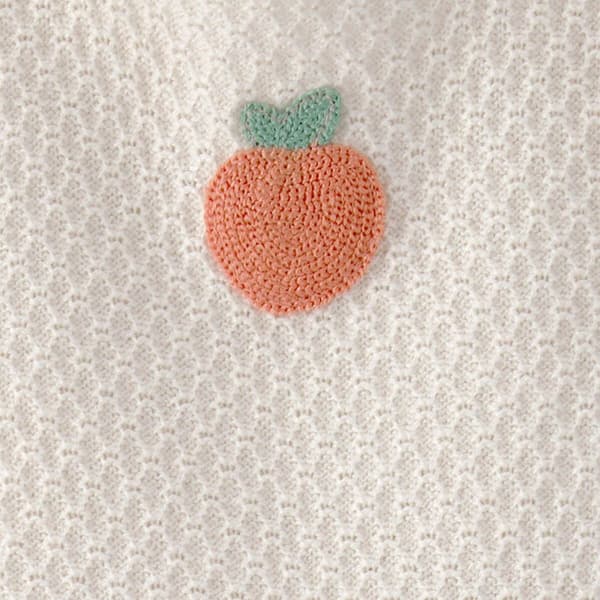 Baby Girl (NB-12M) Carter''s Peach App Crochet Top/Short Set