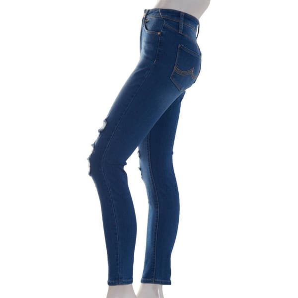 Juniors' SO® Vintage High Rise Ankle Skinny Jeans