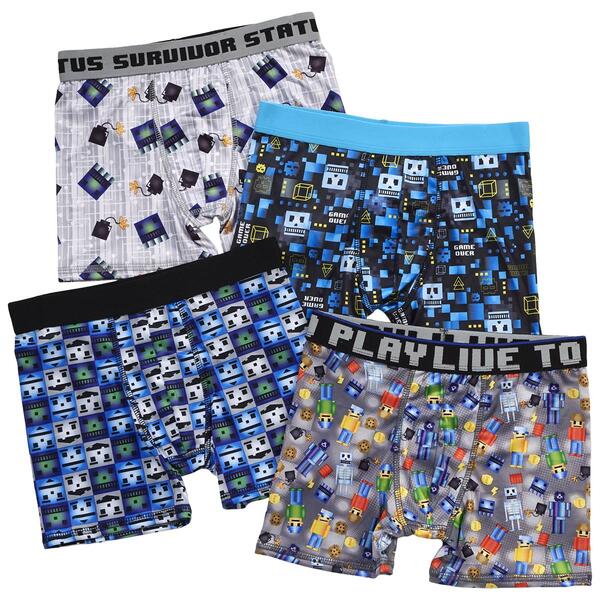 Boys Ten28 4pk. Play All Day Gaming Underwear - image 
