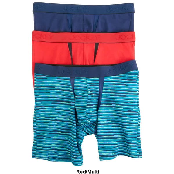 Mens Jockey&#174; 3pk. Pouch Chafe Proof Boxer Briefs