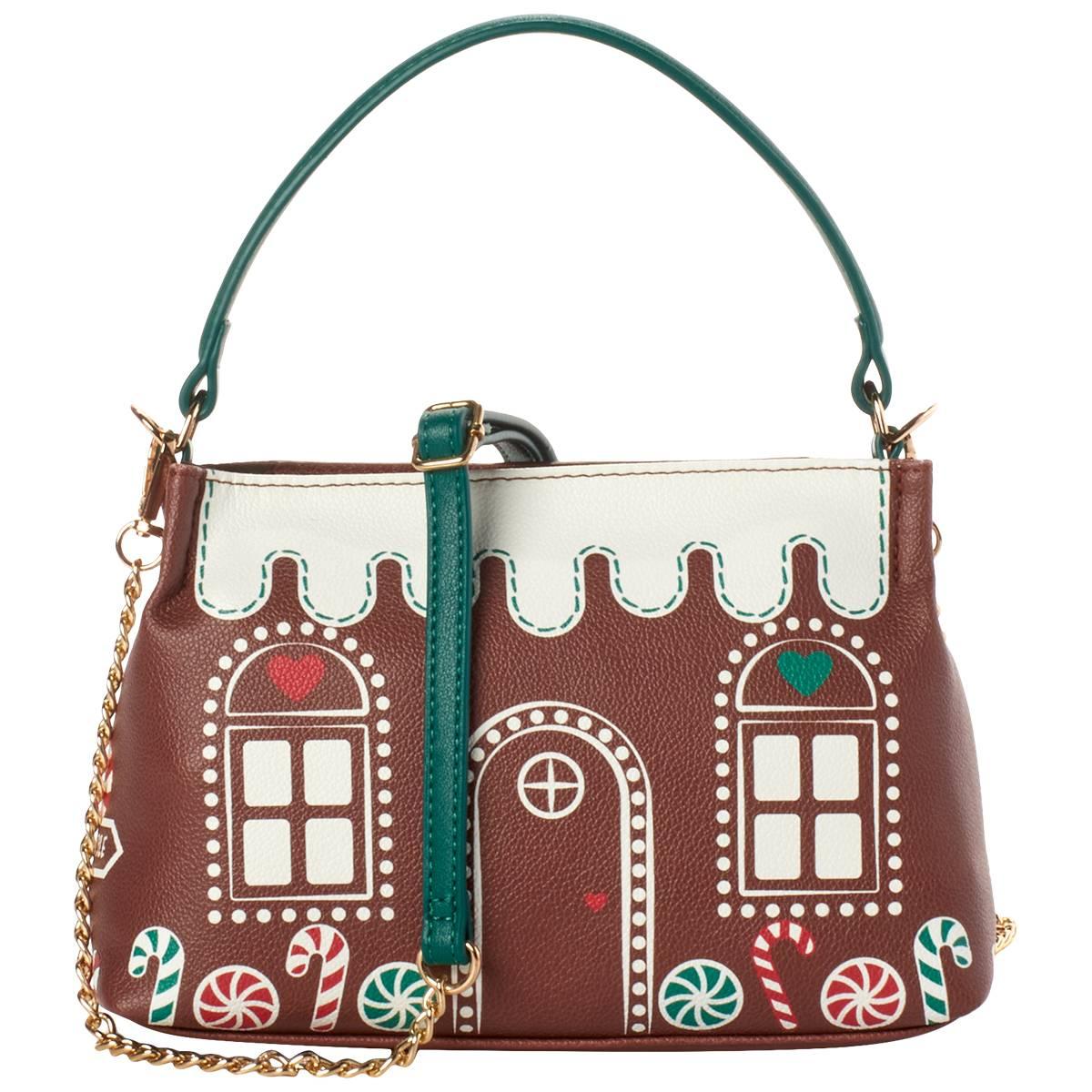 DS Fashion Gingerbread House Crossbody