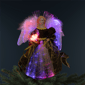 Northlight Color Changing Brown Christmas Angel Tree Topper - image 1