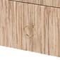 bali & pari Hannah Bohemian Woven Grasscloth Nightstand - image 6