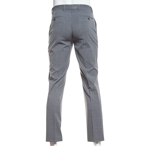 Mens Tommy Hilfiger Suit Separate Plaid Pants - Grey