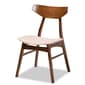 Baxton Studio Pearson Light Beige/Walnut Brown 5pc. Dining Set - image 2