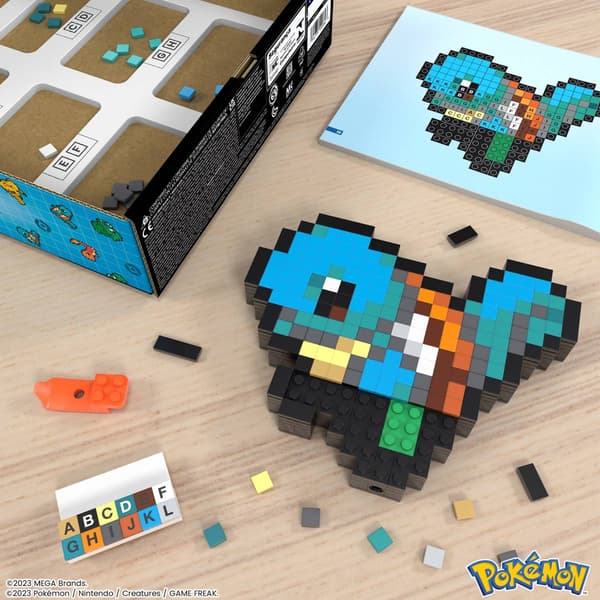 Pokémon™ Mega Squirtle Pixel Art