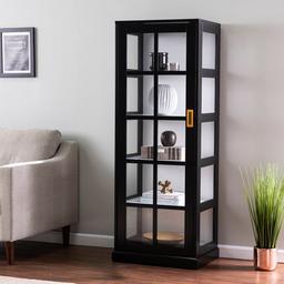 Southern Enterprises Burland Tall Curio Cabinet