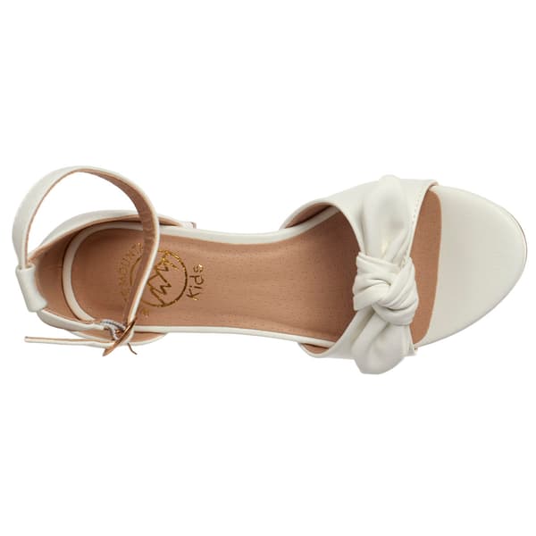 Little Girl White Mountain Enjoy Dress Sandals
