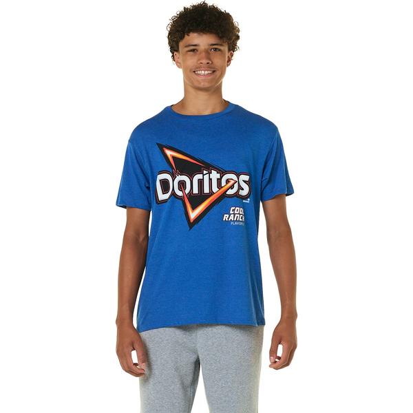 Young Mens Doritos(R) Cool Ranch Tee - Royal Heather - image 