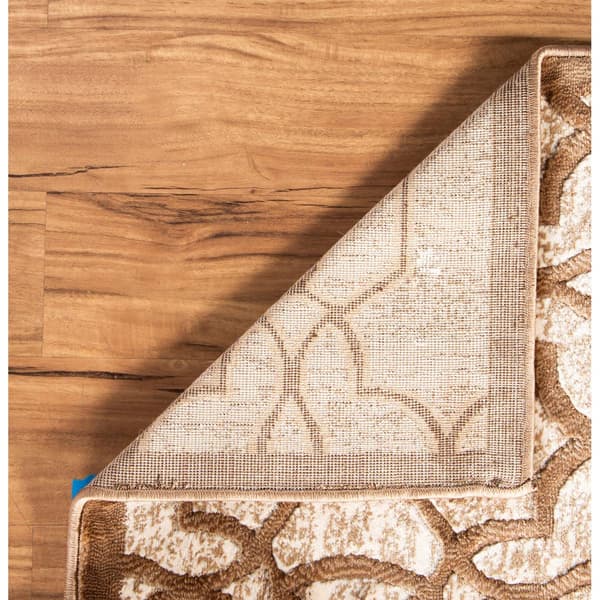 Linon Home Decor Company Platinum Raw Iron Accent Rug - 2x3