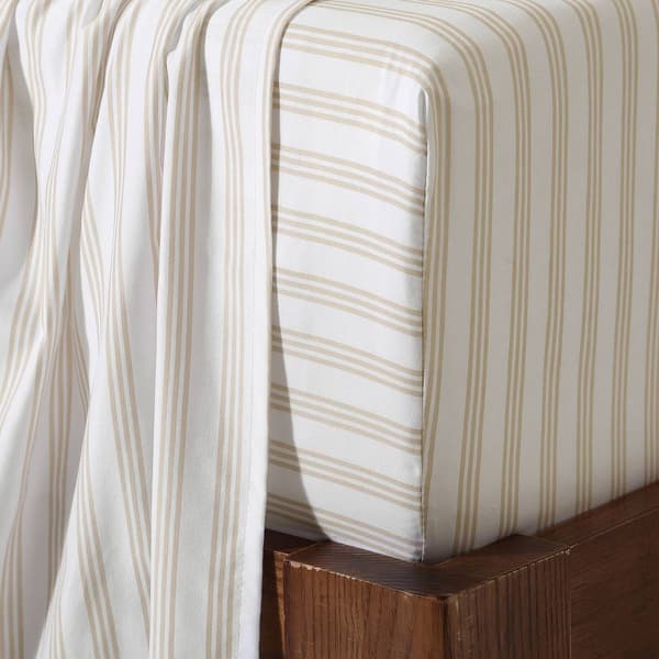 Perry Ellis Portfolio Sydney Ticking Stripe 6pc. Sheet Set