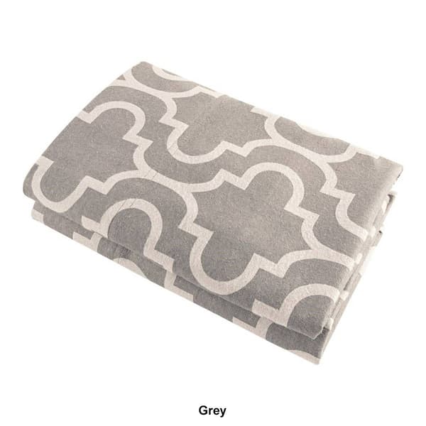 Superior Cotton Flannel 2pc. Trellis Pillowcase Set
