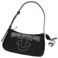 True Religion Bling Logo Denim Shoulder Bag - image 7