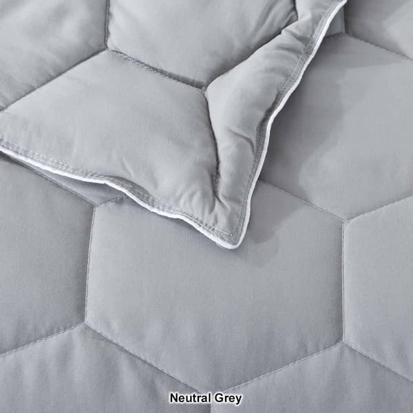 St. James Home Honeycomb Color Contrast Alternative Blanket