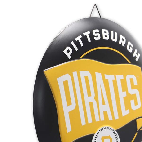Open Road Pirates Embossed Metal Round Club Sign